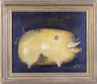 24. 19th century 'Fat Pig' portrait